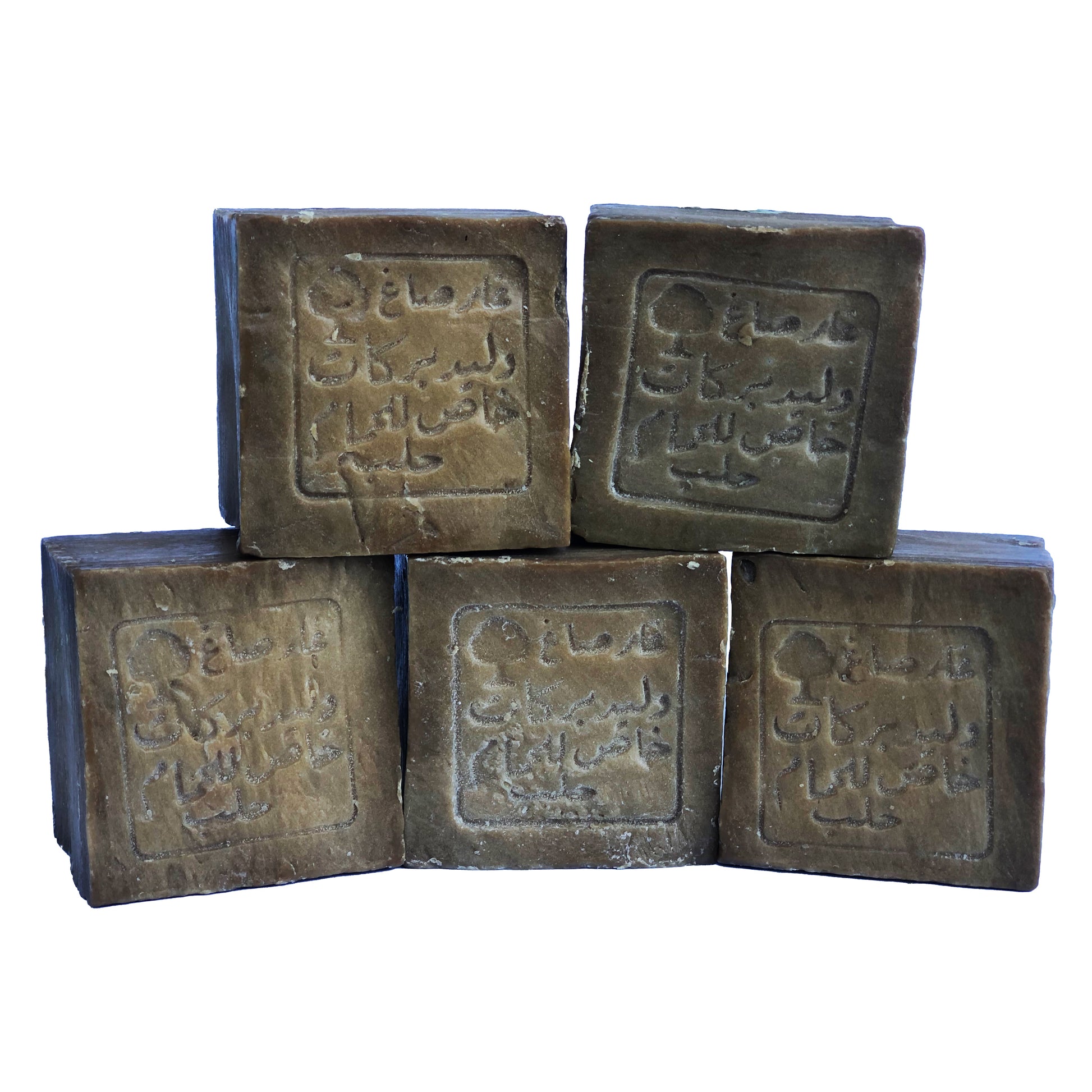 Bulk traditional olive and laurel oil soap cube