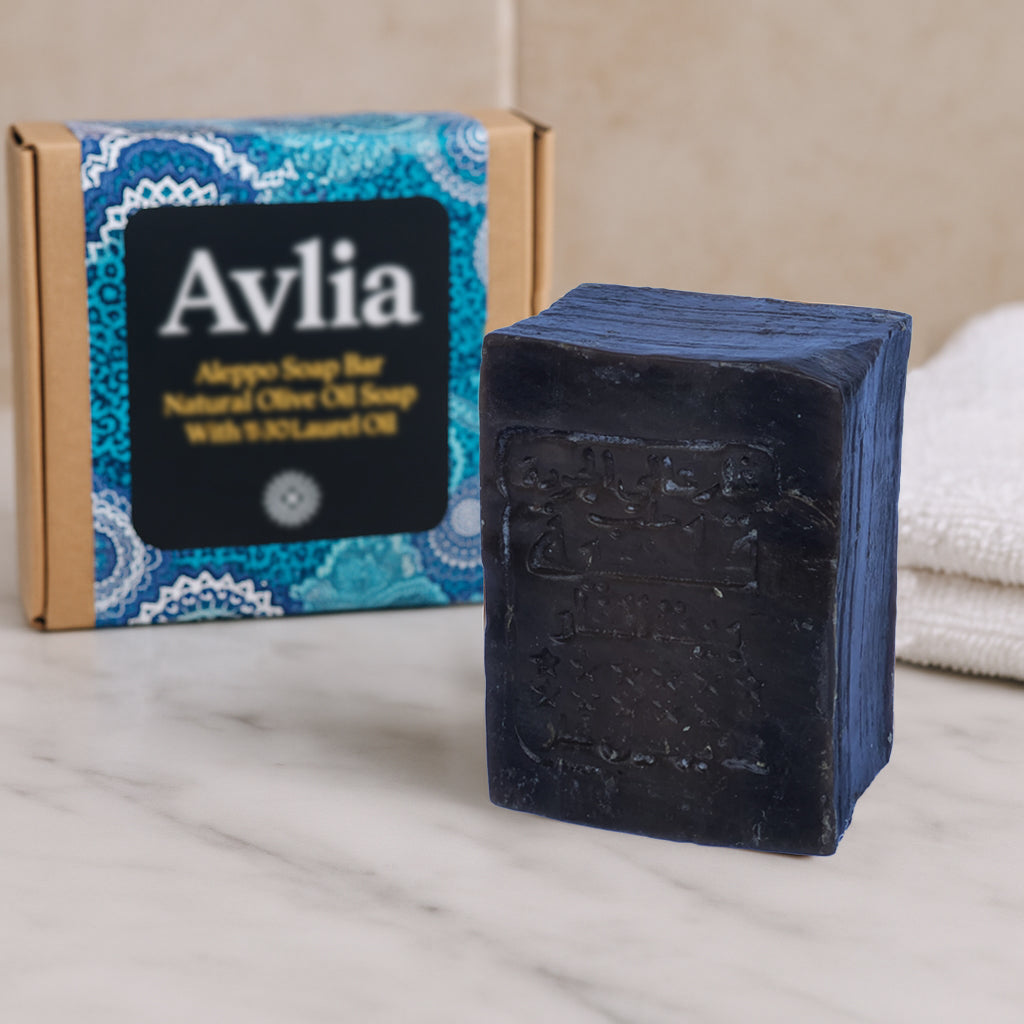 Eco-friendly Aleppo soap packaging Avlia