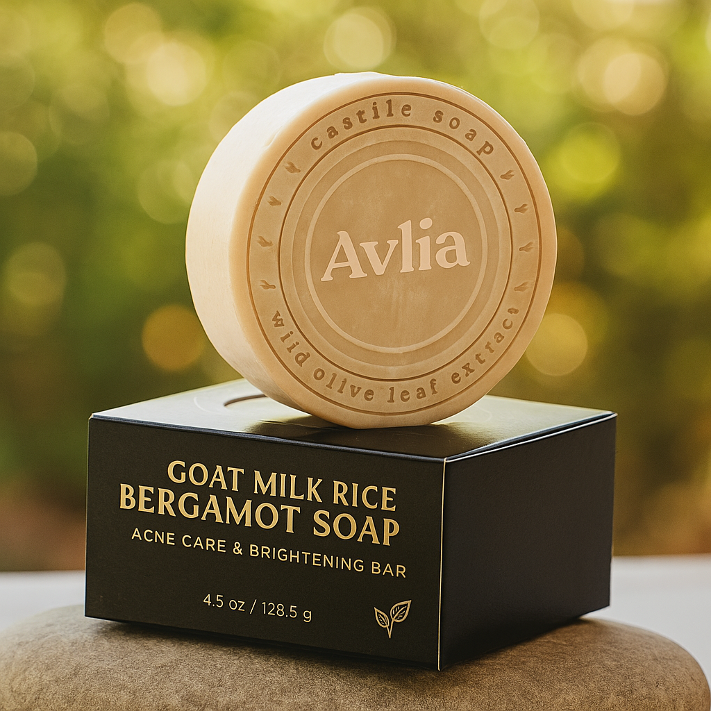 Goat Milk Bergamot Soap Bar – Acne & Brightening Care