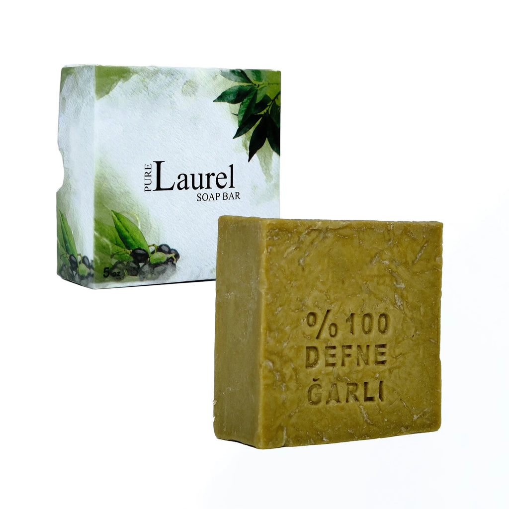100% Laurel Oil Shampoo Bar – Organic Castile for Clean, Nourished Hair