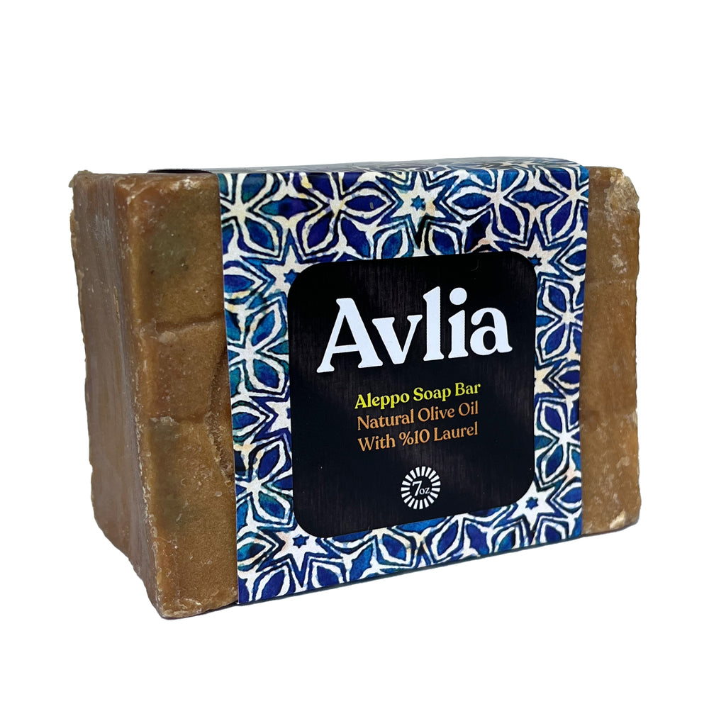Aleppo Soap Bar – 5% to 60% Laurel Oil, All-Natural & Handcrafted