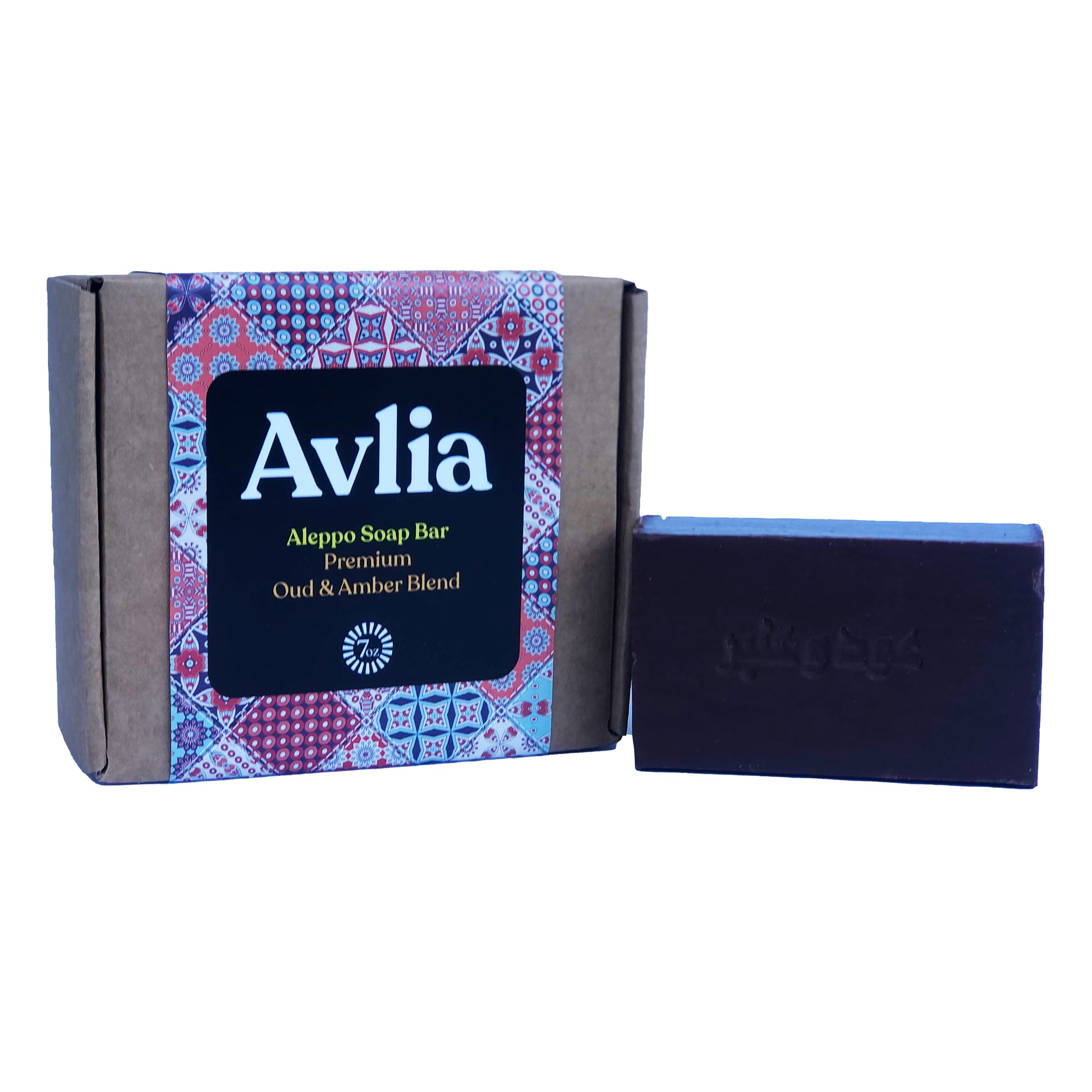 Luxury olive oil soap with oud