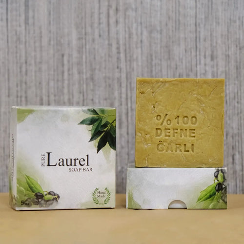 100% Laurel Oil Shampoo Bar – Organic Castile for Clean, Nourished Hair