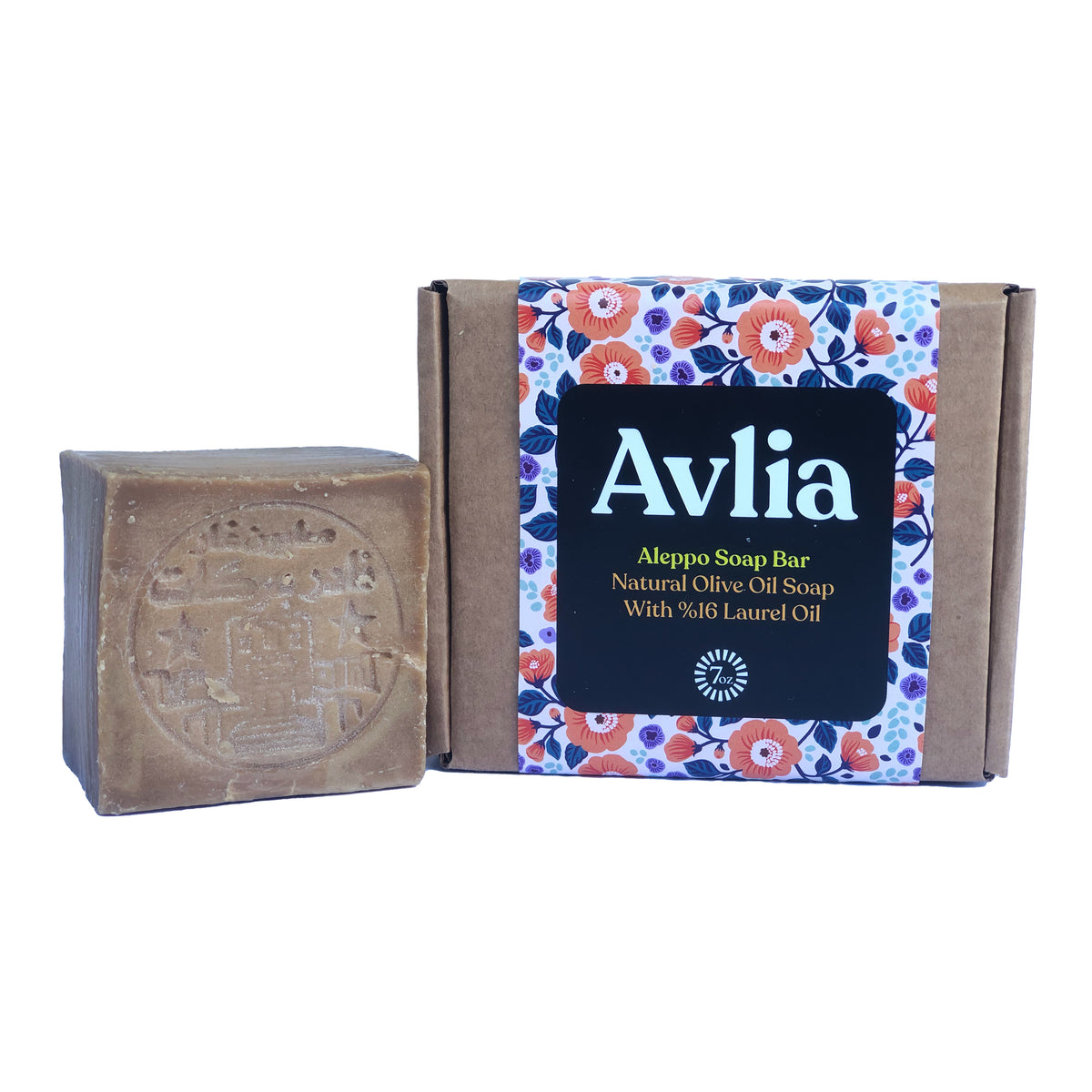 Olive oil and laurel oil soap bar by Avlia