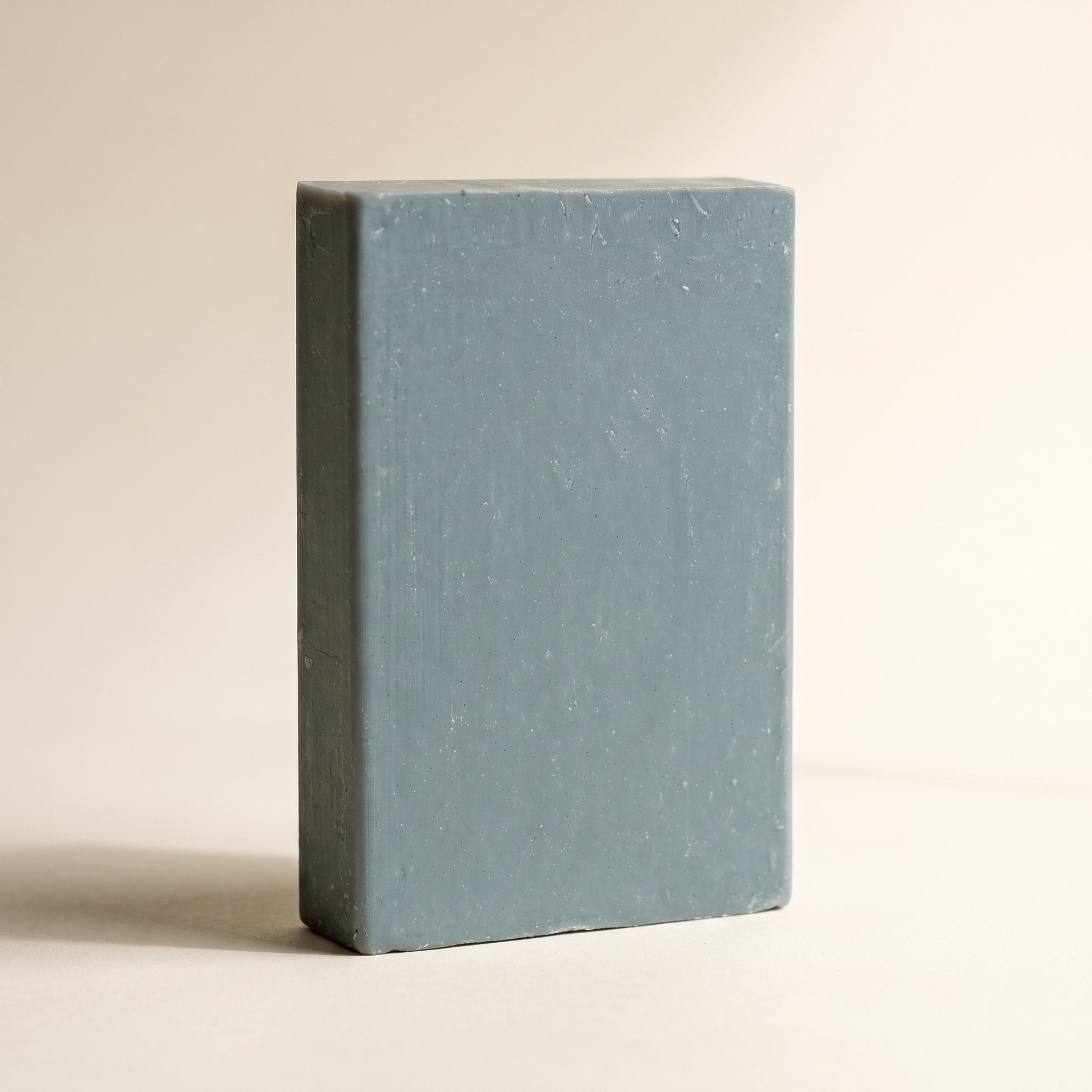 Avlia Retinol Soap Bar standing on edge showing hand-cut thickness