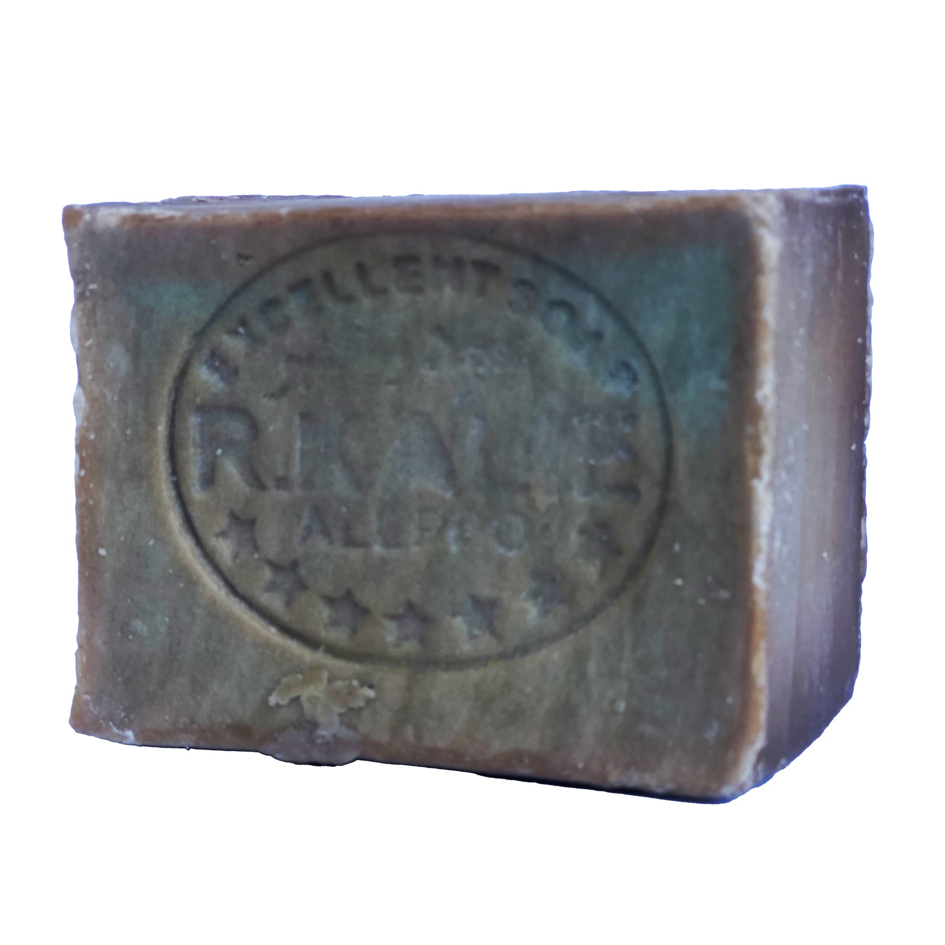 Scented Aleppo soap with musk and amber aroma