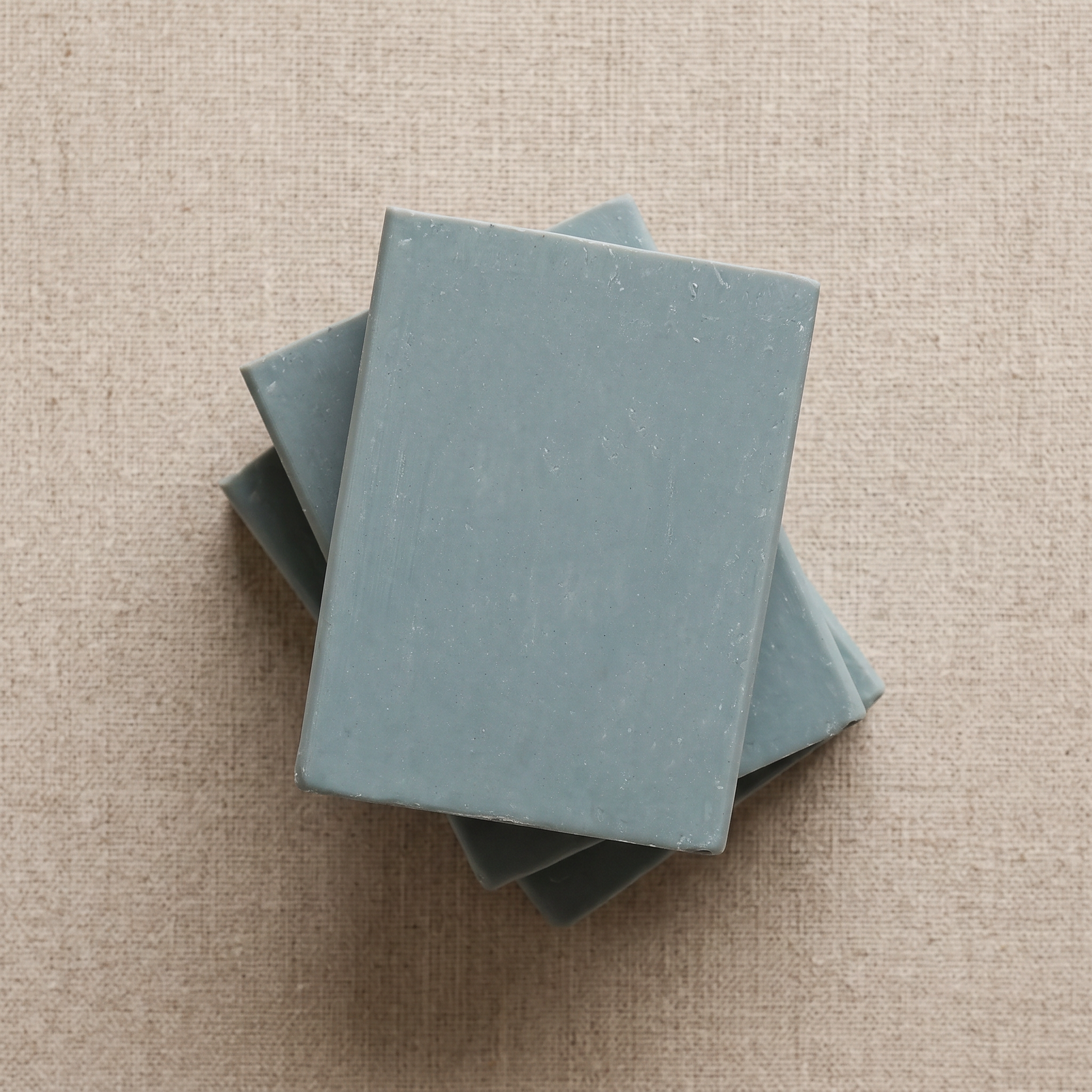 Three Avlia Retinol Soap Bars stacked showing hand-cut edges