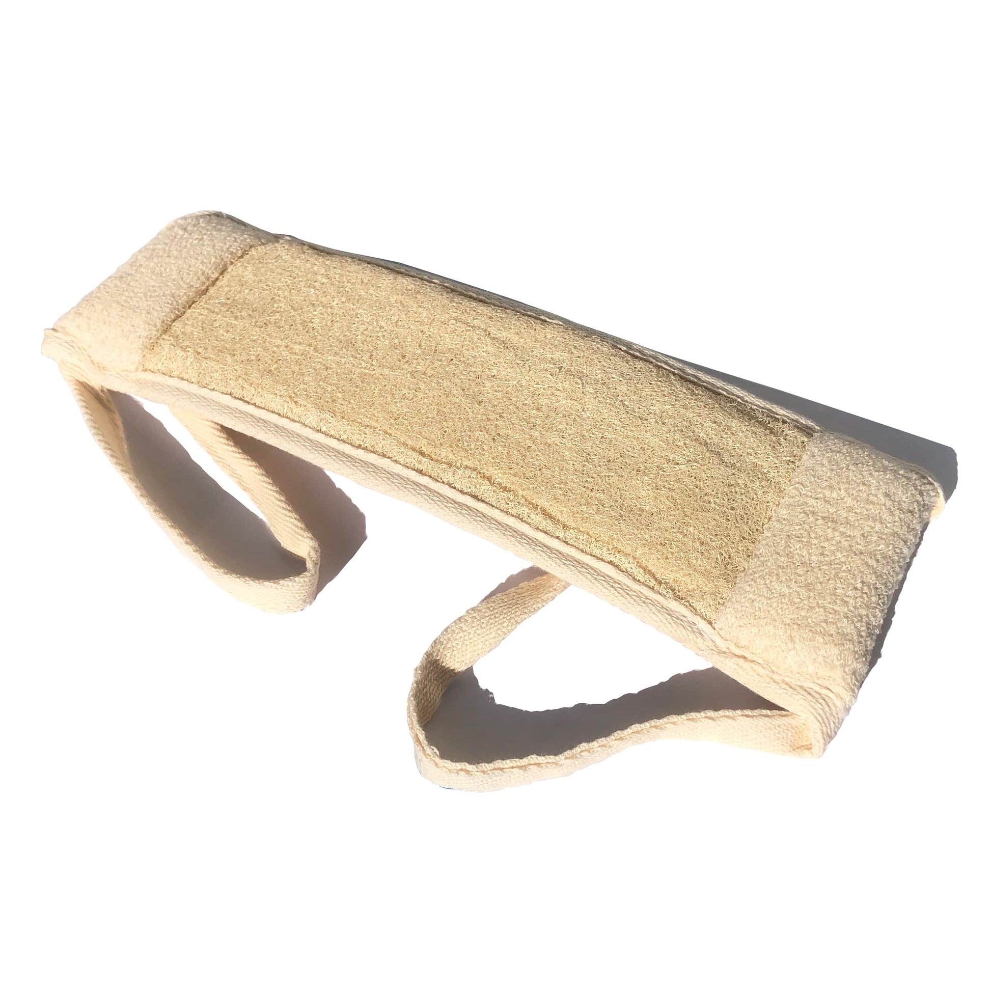 eco friendly exfoliating shower strap loofah bath accessory